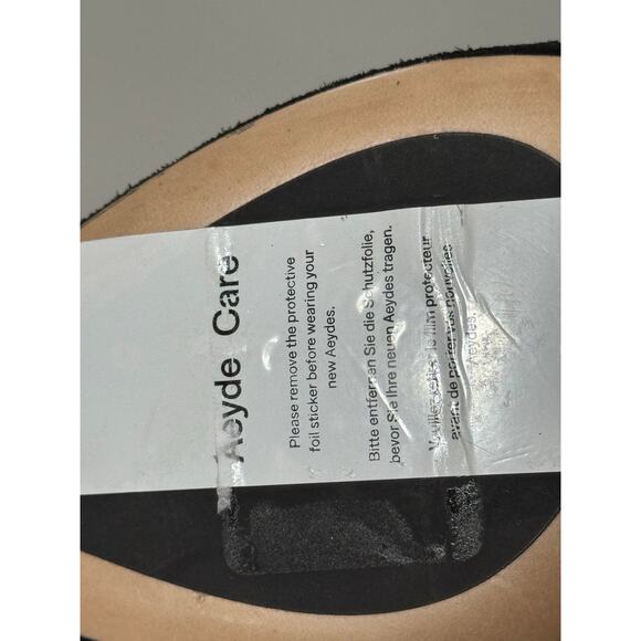 Aeyde side-zip leather Chelsea women’s boots women 7.5 us (new) - Picture 8 of 8